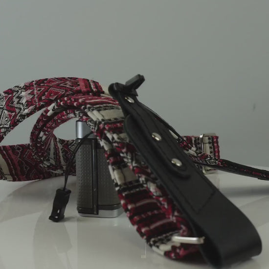 Felard slim camera strap vyshyvanka video 