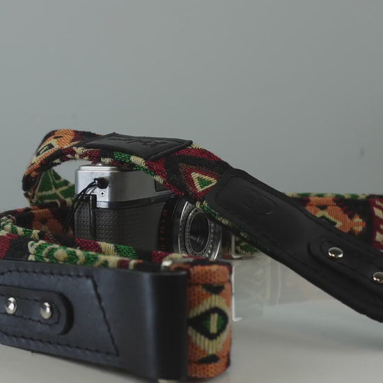 Felard camera strap gorry black smooth slim video