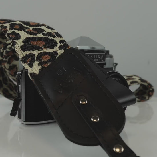 Leopard camera strap video