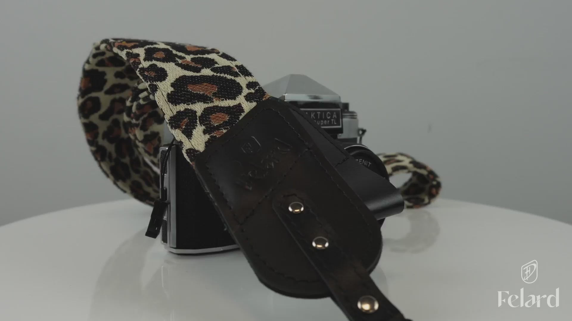 Leopard camera strap video