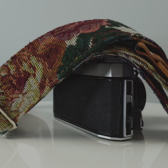 Floral camera strap video