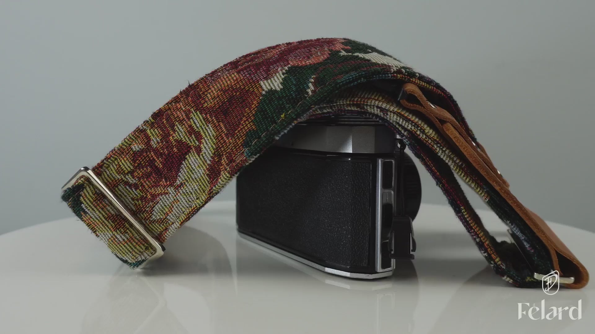 Floral camera strap video