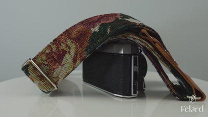 Floral camera strap video