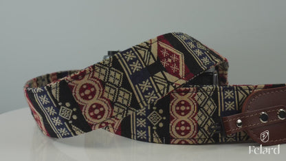 Tribal camera strap video